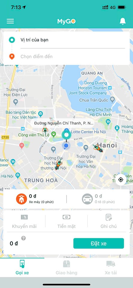 App Mygo: Thêm lựa chọn cho khách hàng Việt