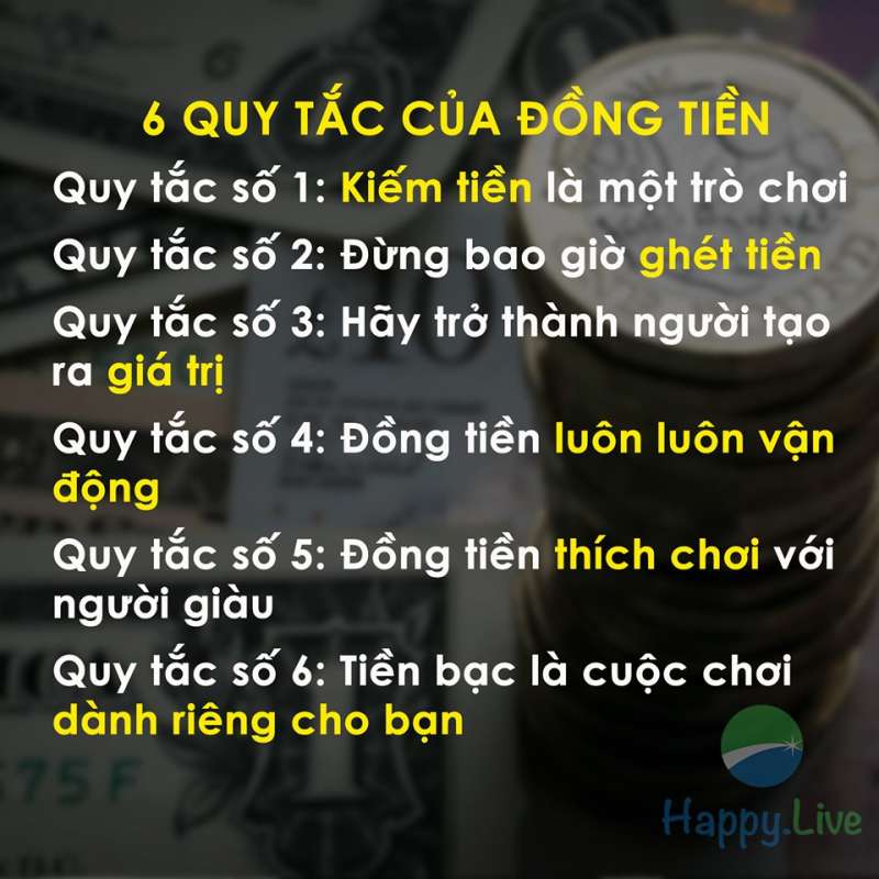 6 quy tắc làm chủ đồng tiền