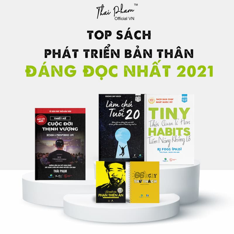 TOP SÁCH PHÁT TRIỂN BẢN THÂN ĐÁNG ĐỌC NHẤT 2021