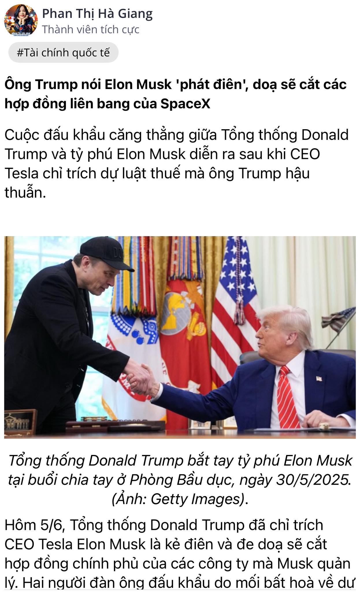 Điểm tin tài chính ngày 06/06/2025